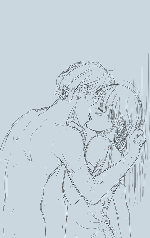 壁際のキス